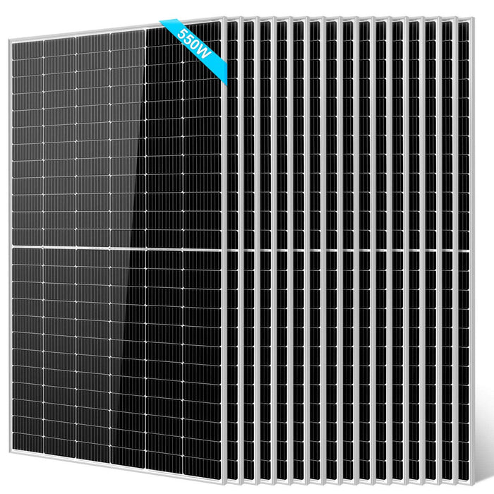 Sungold Power 450/ 550 Watt Monocrystalline PERC Solar Panel UL 61730 CEC Listed