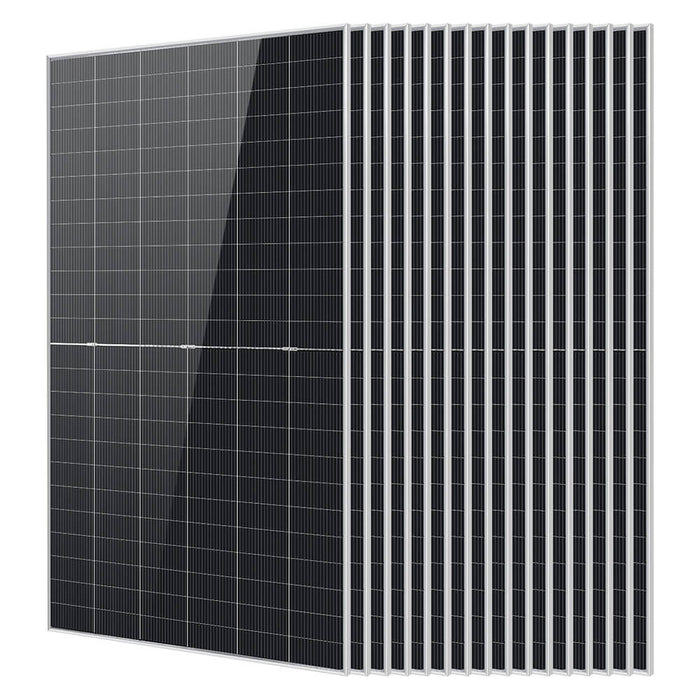 Sungold Power 590 Watt Bifacial N-Type Monocrystalline Solar Panel (SGN-590-BDG1 UL61730 CEC Listed))