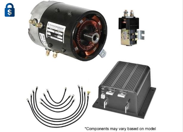 EZGO Marathon Non-Lifted 36V High Speed Series/Controller Conversion System (Years 1989-1994.5)