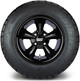 MODZ® 12" Godfather Glossy Black Wheels & Off-Road Tires Combo