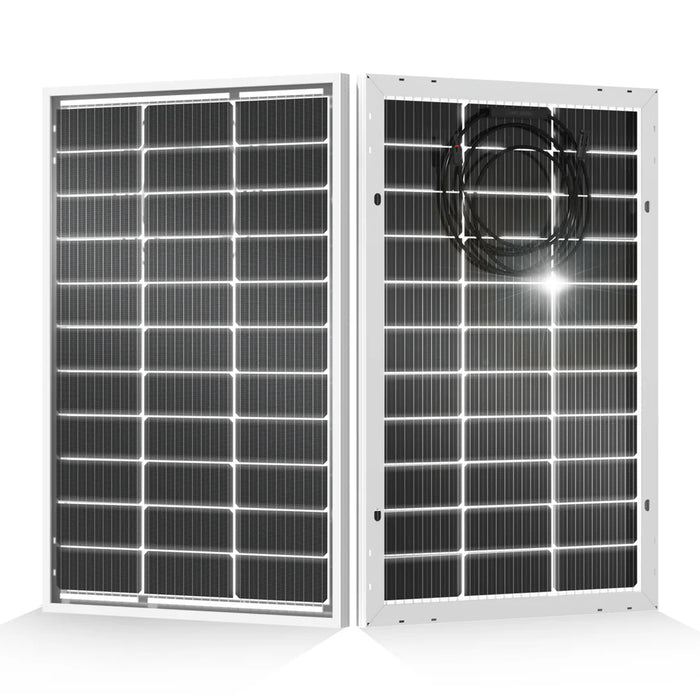 Eco-Worthy Bifacial 100W 12V Monocrystalline Solar Panel