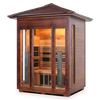 Enlighten - RUSTIC - 3 Full Spectrum Infrared Sauna