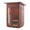 Enlighten - RUSTIC - 2 Full Spectrum Infrared Sauna