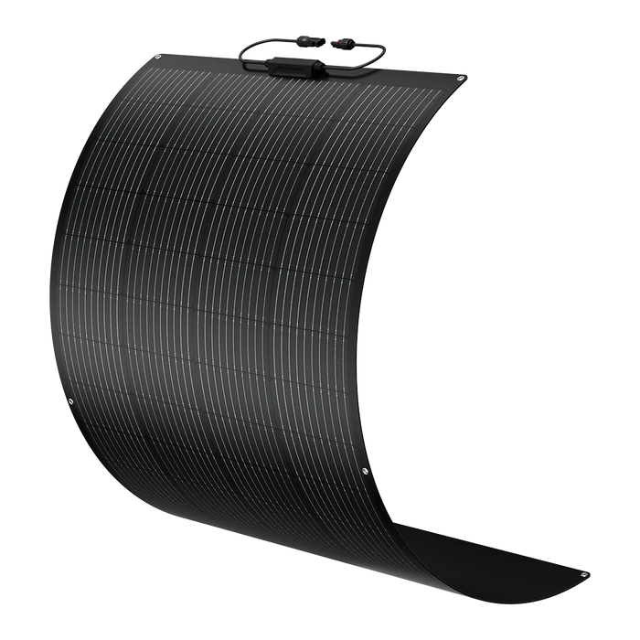 BougeRV Arch 200 Watt Fiberglass Flexible Curved Solar Panel (ISE230)