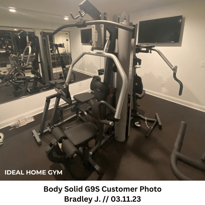 Body-Solid G9S Two Stack Multi Home Gym with Leg Press