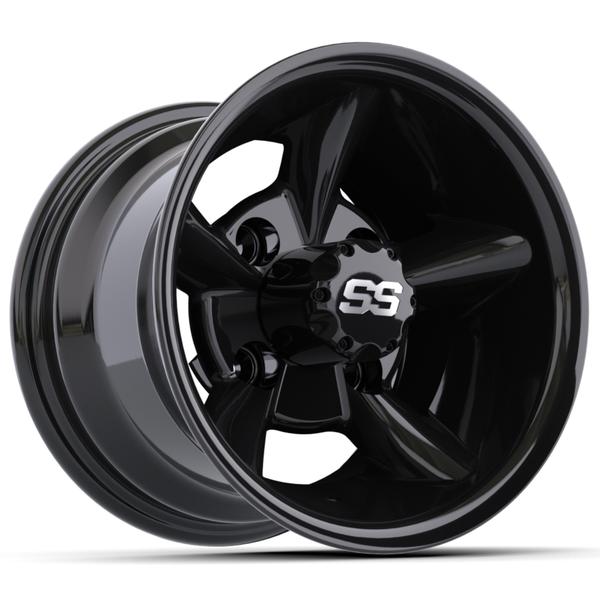 GTW 10" Godfather Black Wheel