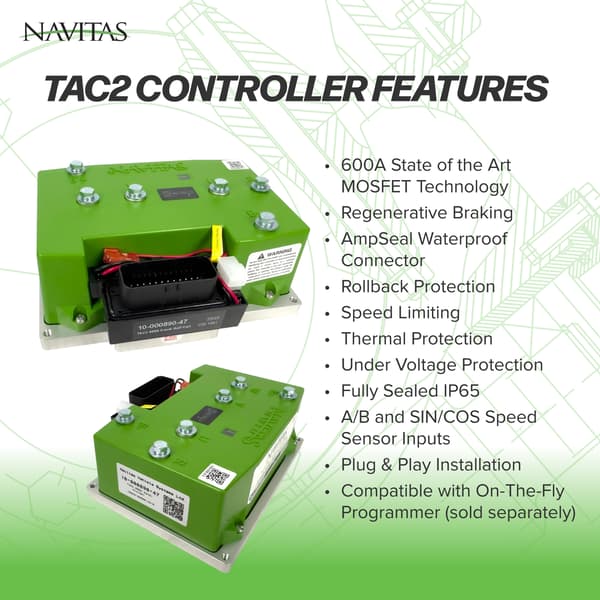 Navitas DC to AC Conversion Kit with On the Fly Programmer 440A 4KW - Yamaha G29/Drive