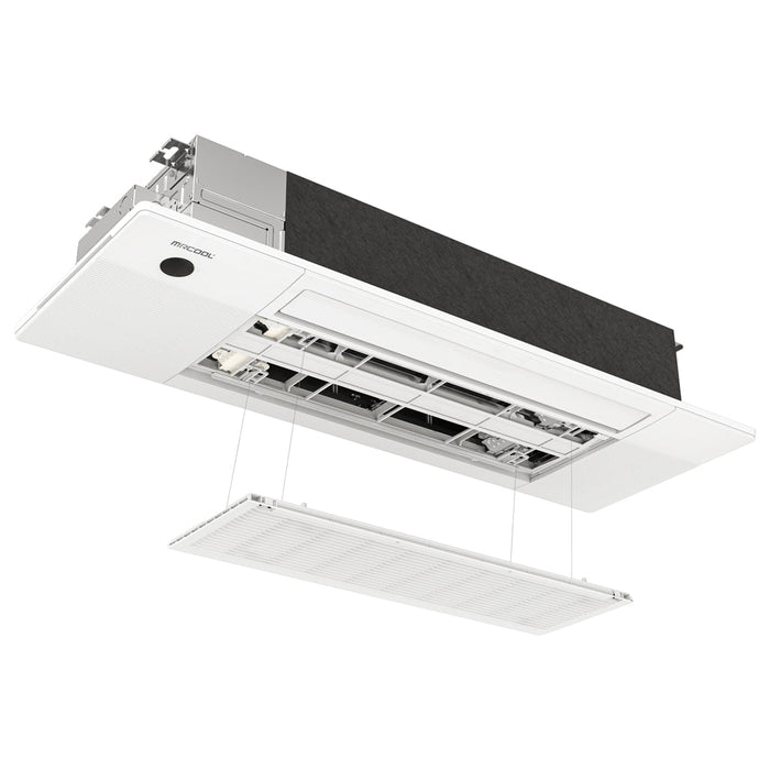 MRCOOL DIY Mini Split Package - 27,000 BTU 3 Zone Ceiling Cassette Ductless Air Conditioner and Heat Pump with 16 ft.|25 ft. Install Kit