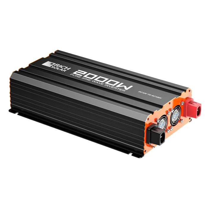 Rich Solar Nova Pure 2K - 2000W (2kW) 12V Industrial Pure Sine Wave Inverter