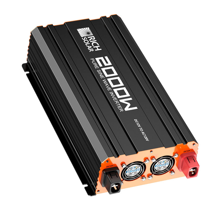Rich Solar Nova Pure 2K - 2000W (2kW) 12V Industrial Pure Sine Wave Inverter