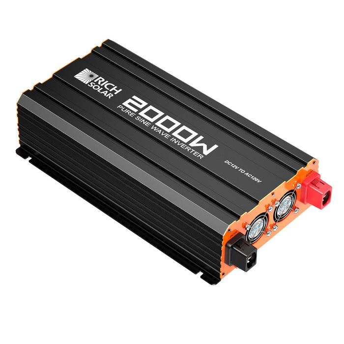 Rich Solar Nova Pure 2K - 2000W (2kW) 12V Industrial Pure Sine Wave Inverter