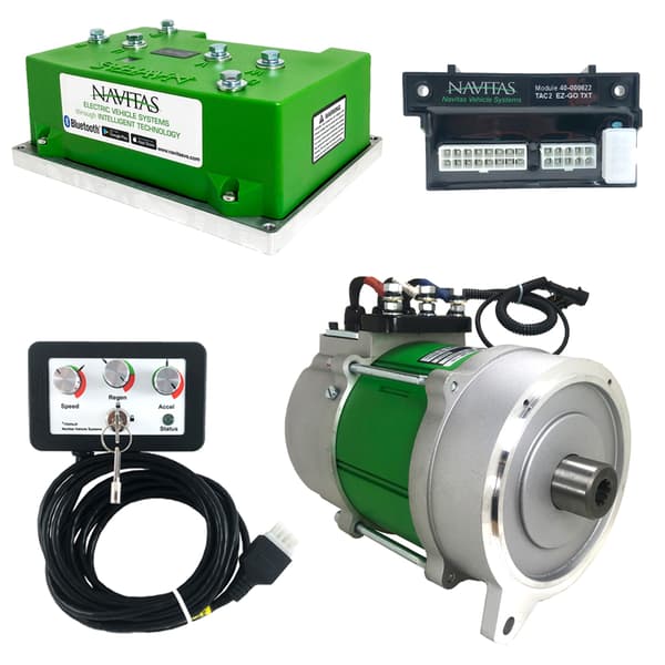 Navitas DC to AC Conversion Kit with On-the-Fly Programmer 440A 4KW - EZGO TXT
