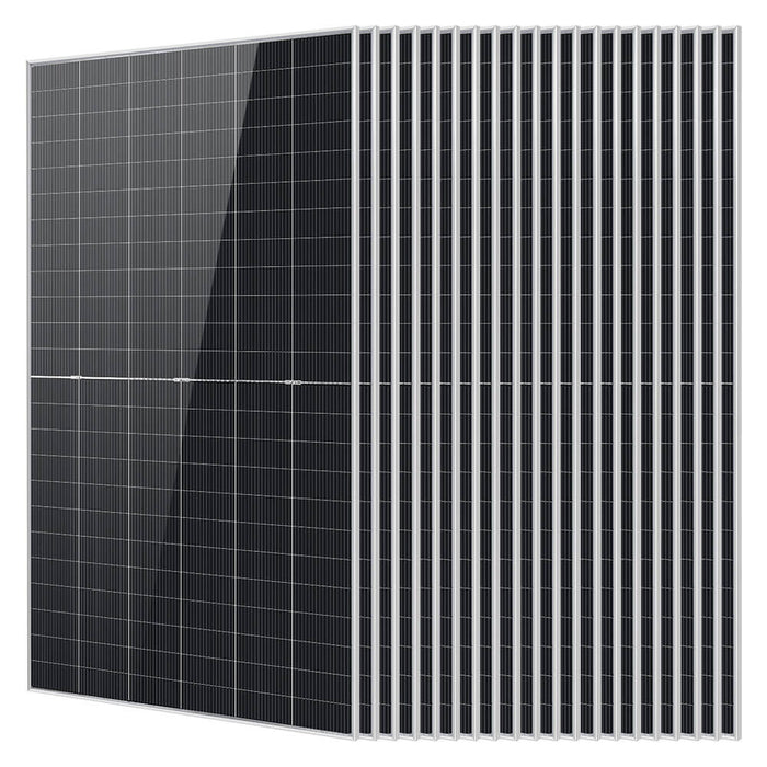 Sungold Power 590 Watt Bifacial N-Type Monocrystalline Solar Panel (SGN-590-BDG1 UL61730 CEC Listed))