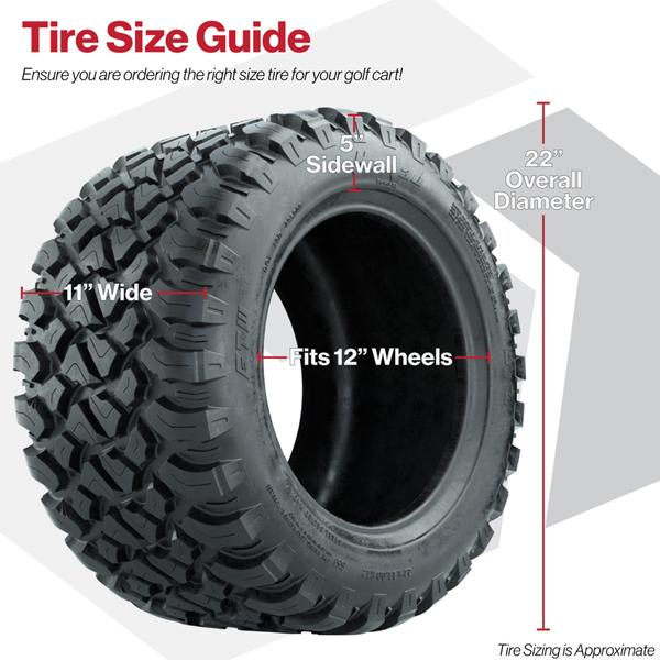 12" Tire Options (Add-Ons)