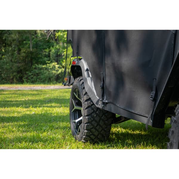 RedDot Denago Nomad XL 2+2 Black 3-Sided Track Style Enclosure & Valance (Black)