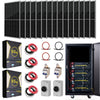 EG4 Complete Off-Grid Solar Kit - 13,000W 120/240V Output / 48VDC [20.5kWh EG4-LifePower4 Lithium Powerwall] 48VDC + 11,040 Watts of Solar PV | [KIT-E0000]