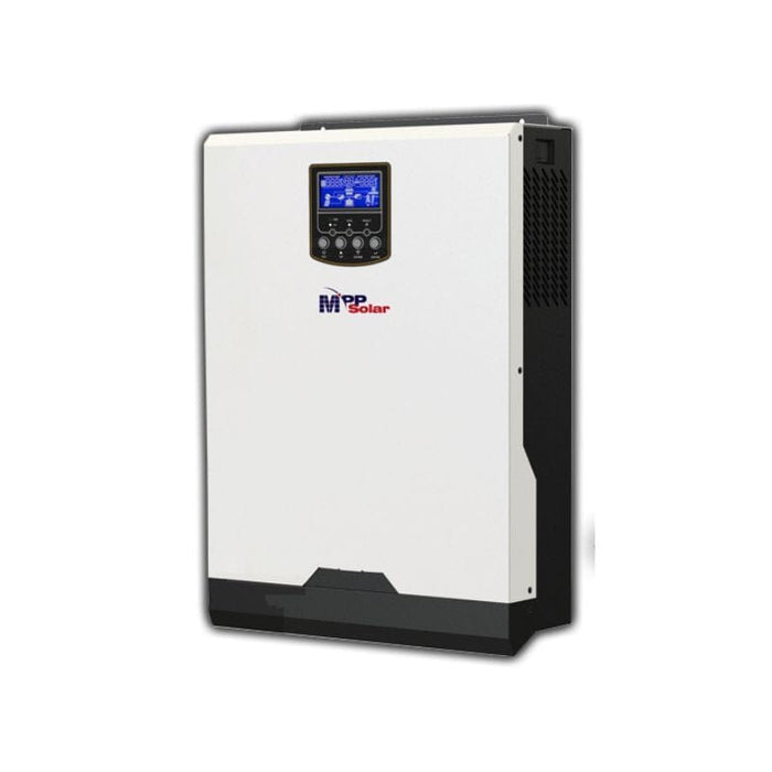 MPP Solar LV2424 LV-MSD 120VAC 2400W 24V Off-Grid Solar Inverter + MPPT Solar Charger 80A, (PV input 145Vdc) + Battery Charger 60A