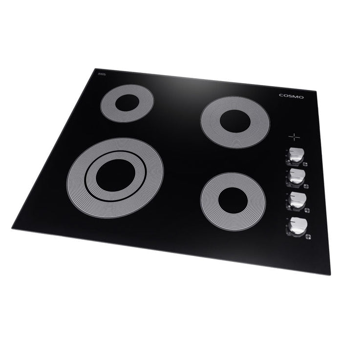 Cosmo 24" Electric Ceramic Glass Cooktop with 4 Elements (COS-244ECC)