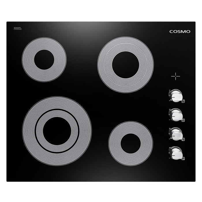 Cosmo 24" Electric Ceramic Glass Cooktop with 4 Elements (COS-244ECC)