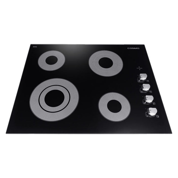 Cosmo 24" Electric Ceramic Glass Cooktop with 4 Elements (COS-244ECC)