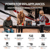 Jackery Solar Generator 1000 Pro_4SS200 1*Explorer 1000 Pro + 4 * SolarSaga 200W