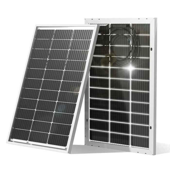 Eco-Worthy Bifacial 100W 12V Monocrystalline Solar Panel
