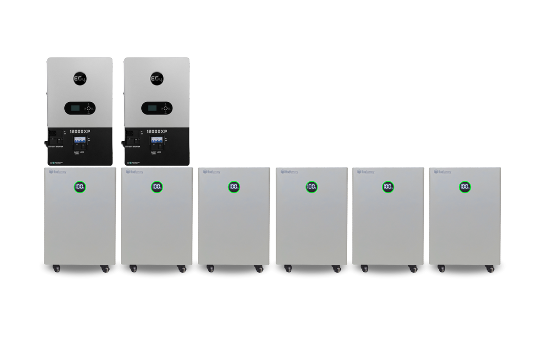 Big Battery 48V 15kWH NEXUS LiFePO4 Battery + EG4 12000XP Inverter