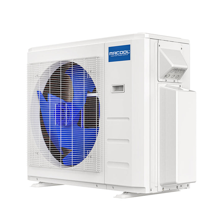 MRCOOL DIY Mini Split Package - 27,000 BTU 3 Zone Ceiling Cassette Ductless Air Conditioner and Heat Pump with 16 ft.|25 ft. Install Kit