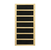 Maxxus  3-Person Corner Full Spectrum Near Zero EMF (Under 2MG) FAR Infrared Sauna (Canadian Red Cedar)