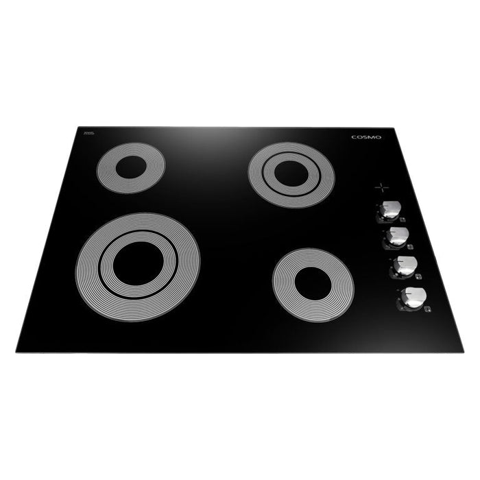 Cosmo 30" Electric Ceramic Glass Cooktop with 4 Burners and Dual Zone Elements (COS-304ECC)