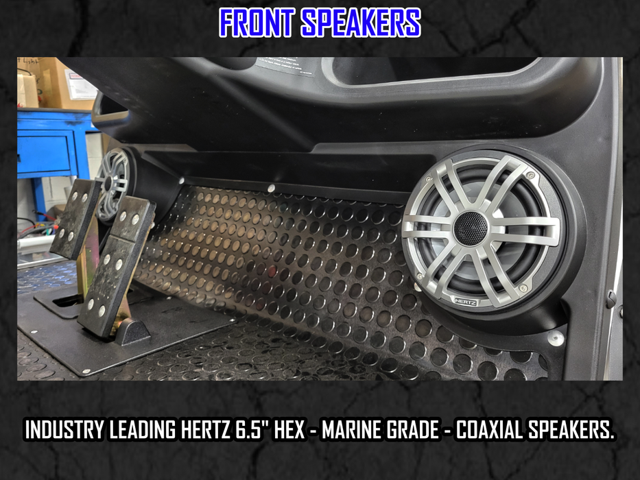 Evolution D2 150W Plug N Play 2 Speaker Sound System (SVR2) (Plus, Forester, Carrier)