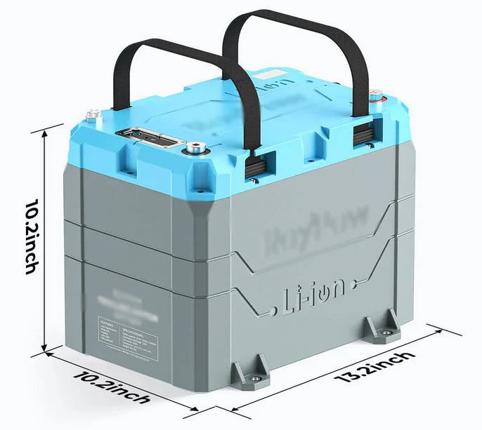 Epoch Batteries 12V 100Ah LiFePO4 Lithium Battery - Bluetooth, Heating, Waterproof (Recertified)