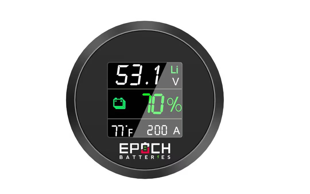 Epoch Batteries 70.4V (72V) 105Ah Lithium LiFePO4 Golf Cart Battery - Complete Kit