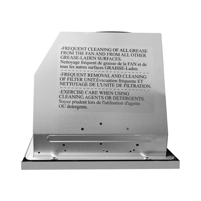 Cosmo 36" 380 CFM Convertible Insert Range Hood in Stainless Steel (COS-36IRHP)