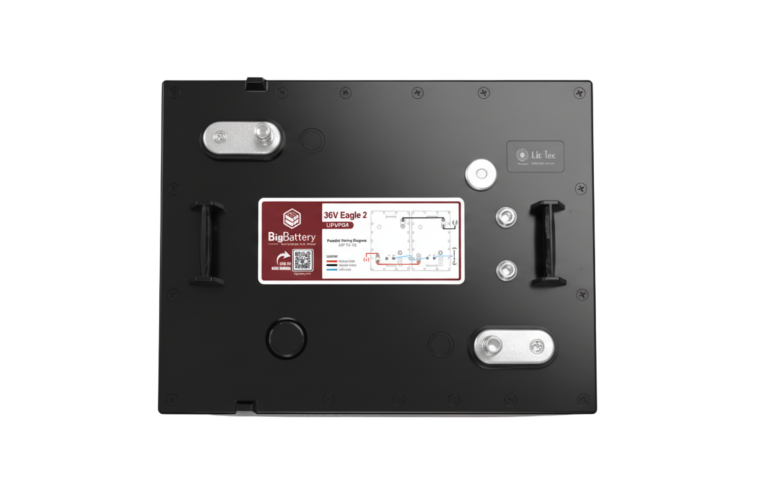 Big Battery 36V EAGLE2 1.63 kWh LiFePO4 Battery with Heater and Comms with Kit Options