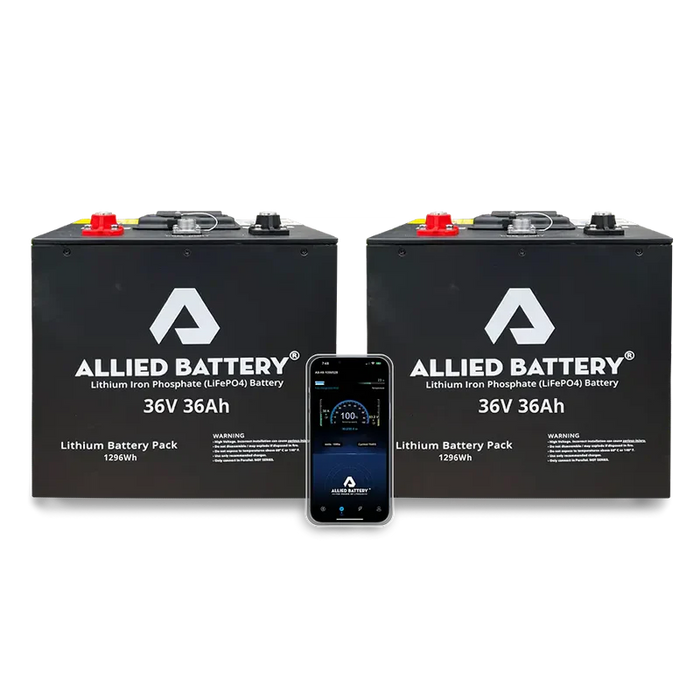 Allied Battery Lithium 36V 36Ah LiFePO4 - Drop-In-Ready