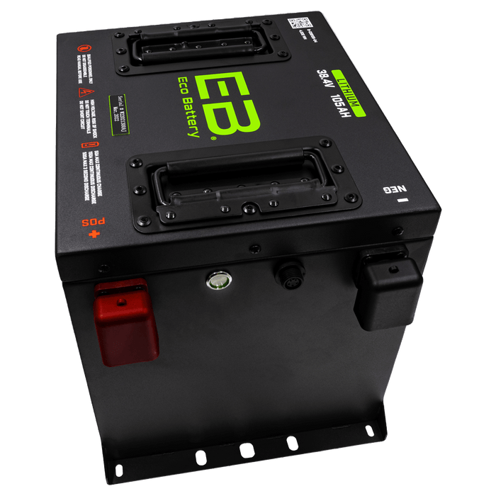 Eco Battery 38V 105Ah Lithium Bundle Kit with Charger & Optional 12V Converter