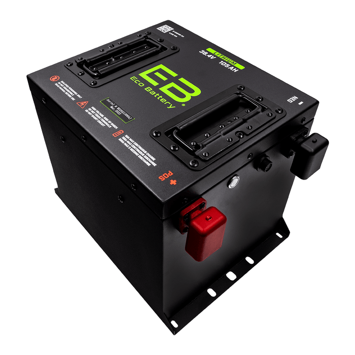 Eco Battery 38V 105Ah Lithium Bundle Kit with Charger & Optional 12V Converter