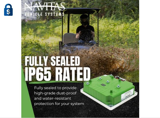 Navitas DC to AC Conversion Kit with On the Fly Programmer 600A 5KW - EZGO TXT 48V