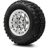 MODZ® 12" Halo Chrome Wheels & Off-Road Tires Combo