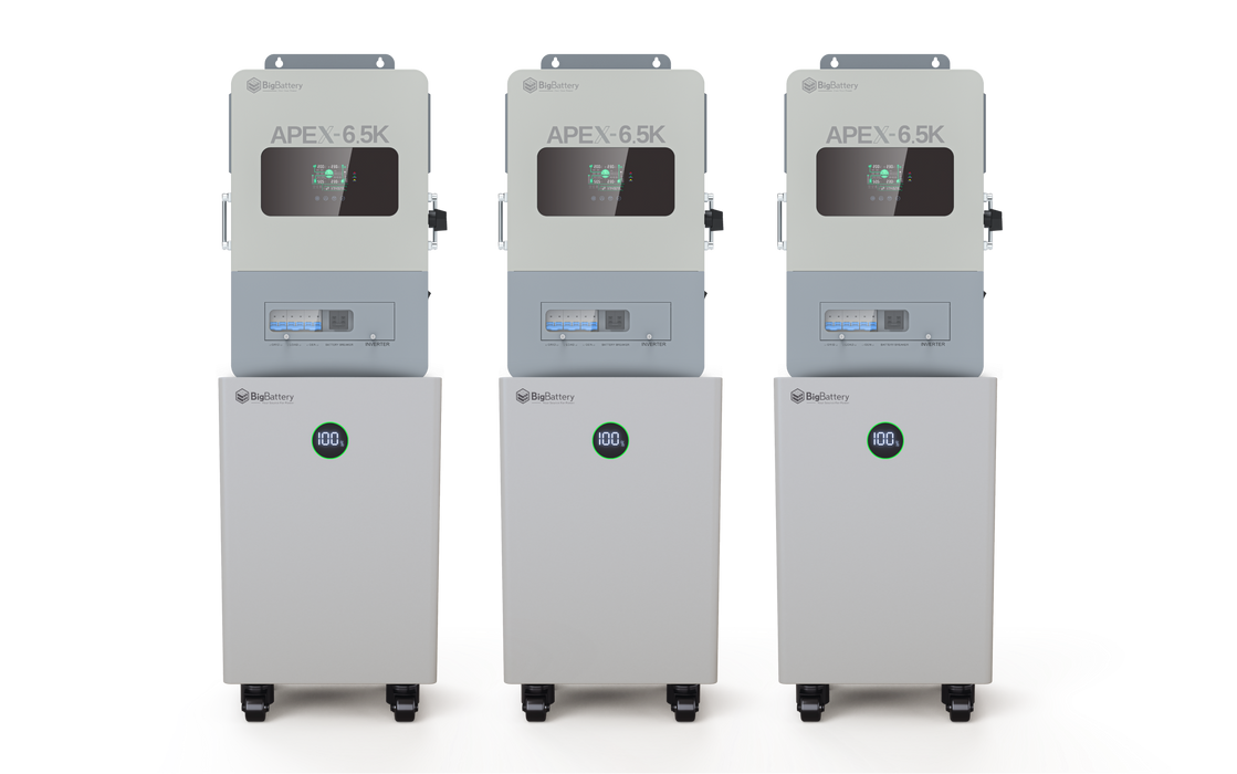Big Battery Nexus + APEX 6.5K Off-Grid System