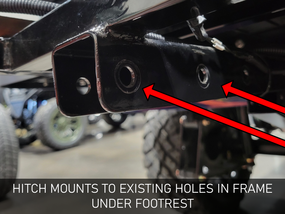 Evolution D5 2+2 & D5 4+2 2' Hitch Receiver