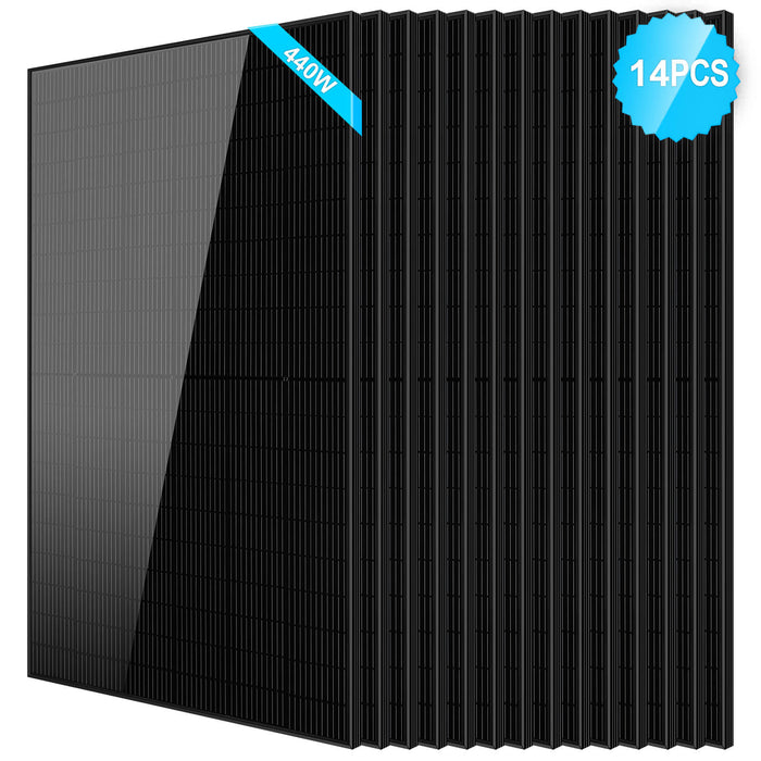 440W Mono Black PERC Solar Panel