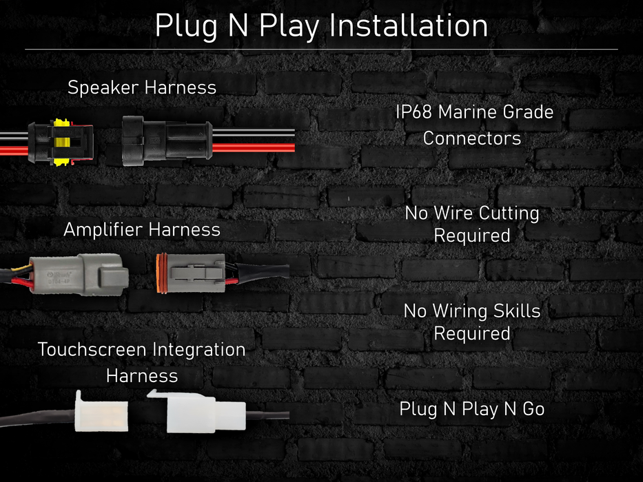 Level 1 - D5-Plus 2 Channel - Plug N Play Audio System
