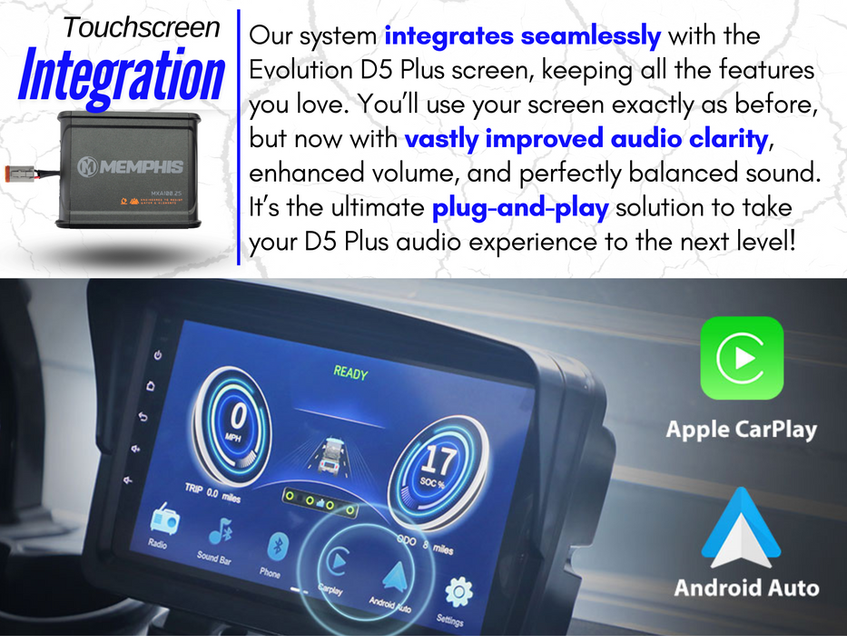 Level 1 - D5-Plus 2 Channel - Plug N Play Audio System