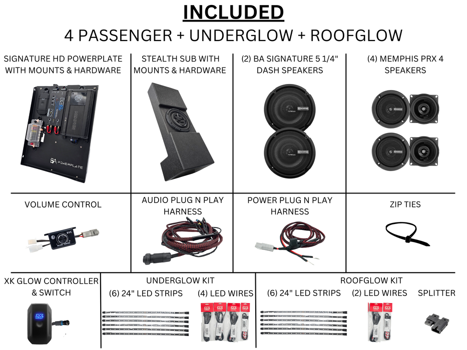 Level 3 - BA Signature 800W - D5 Plus - Plug N Play Audio System