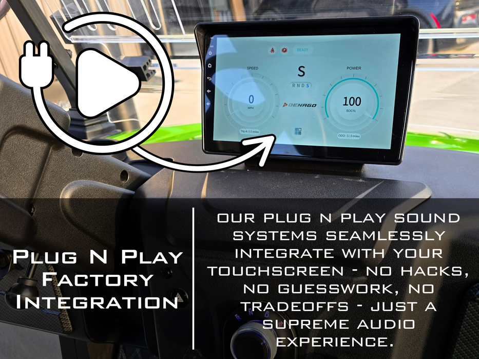 Denago Plug-N-Play 5' Speaker System (Level 2)