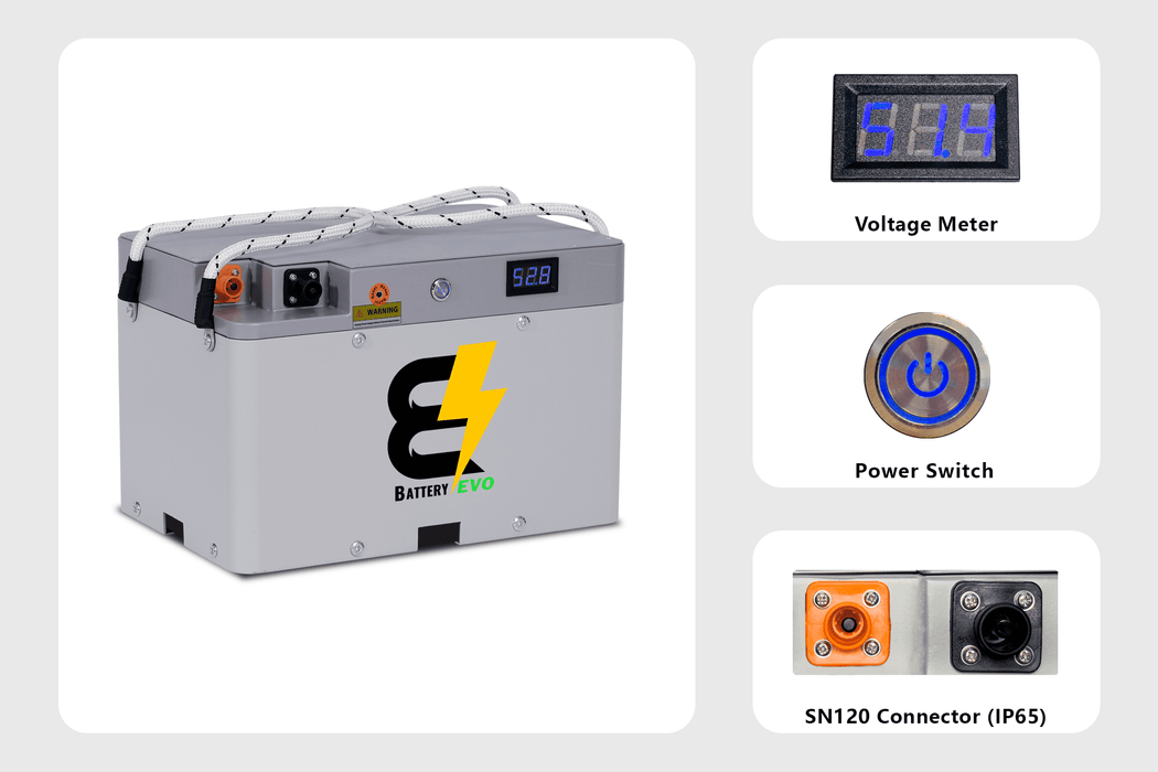 Battery Evo 48V FALCON Elite 2x KIT - 134Ah 6.6kWh