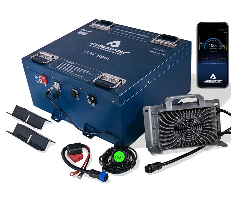 Allied Battery Lithium 48V 210Ah LiFePO4 Bundle