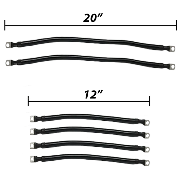 Allied Battery 4 Gauge Performance Cable Install Pack